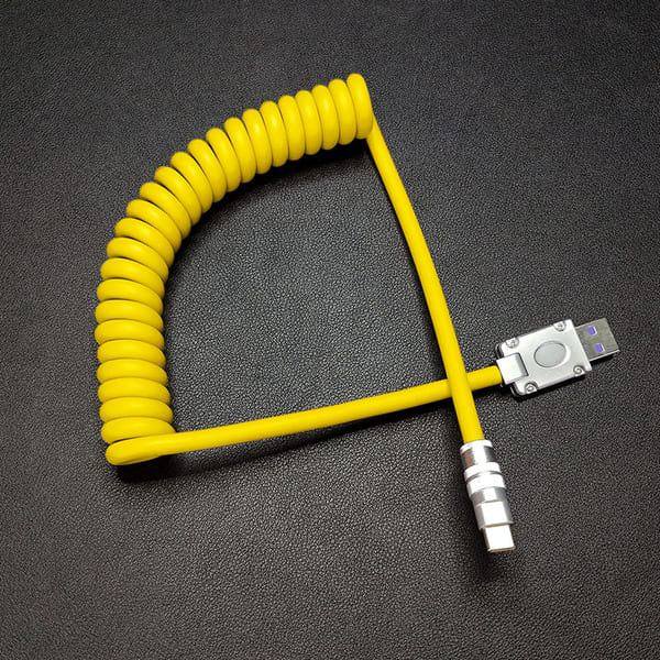 "Chubby" Spring Fast Charge Cable