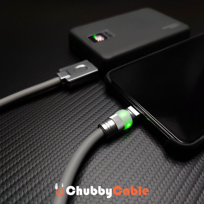 "Chubby" Spring Fast Charge Cable