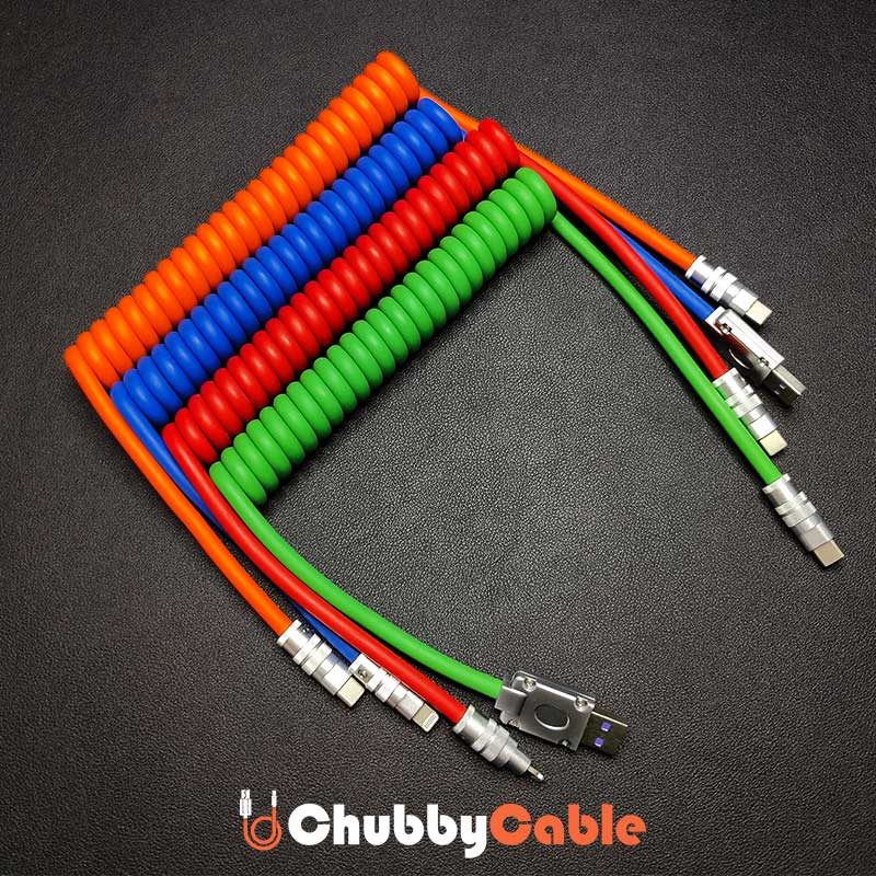 "Chubby" Spring Fast Charge Cable