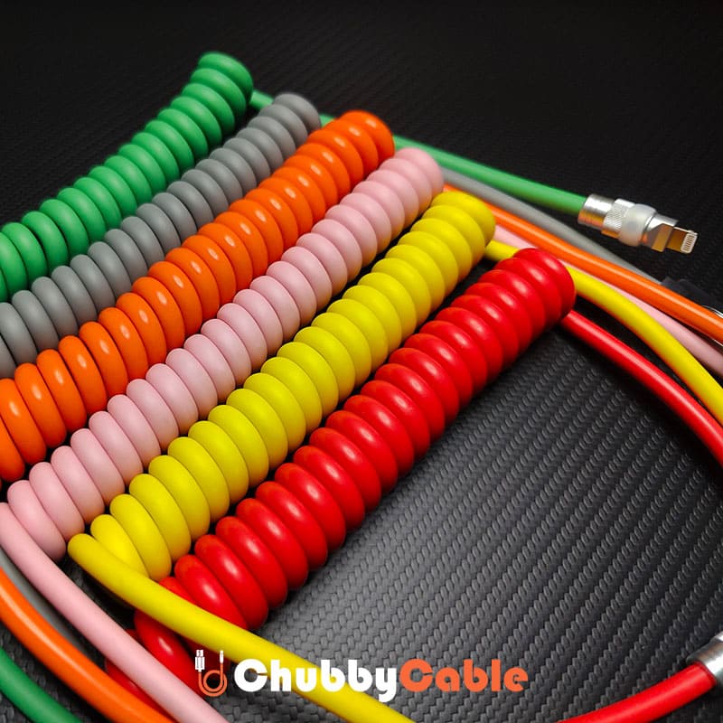 "Chubby" Spring Fast Charge Cable