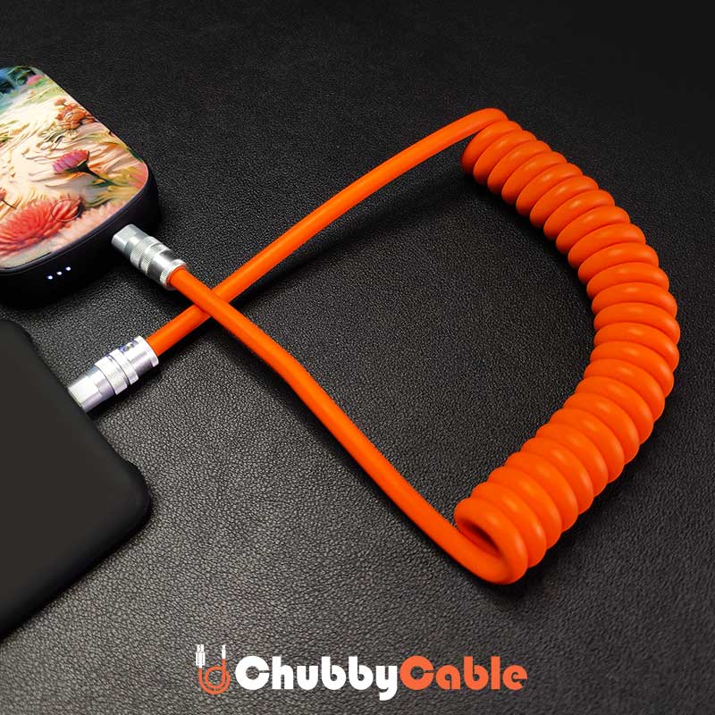 "Chubby" Spring Fast Charge Cable