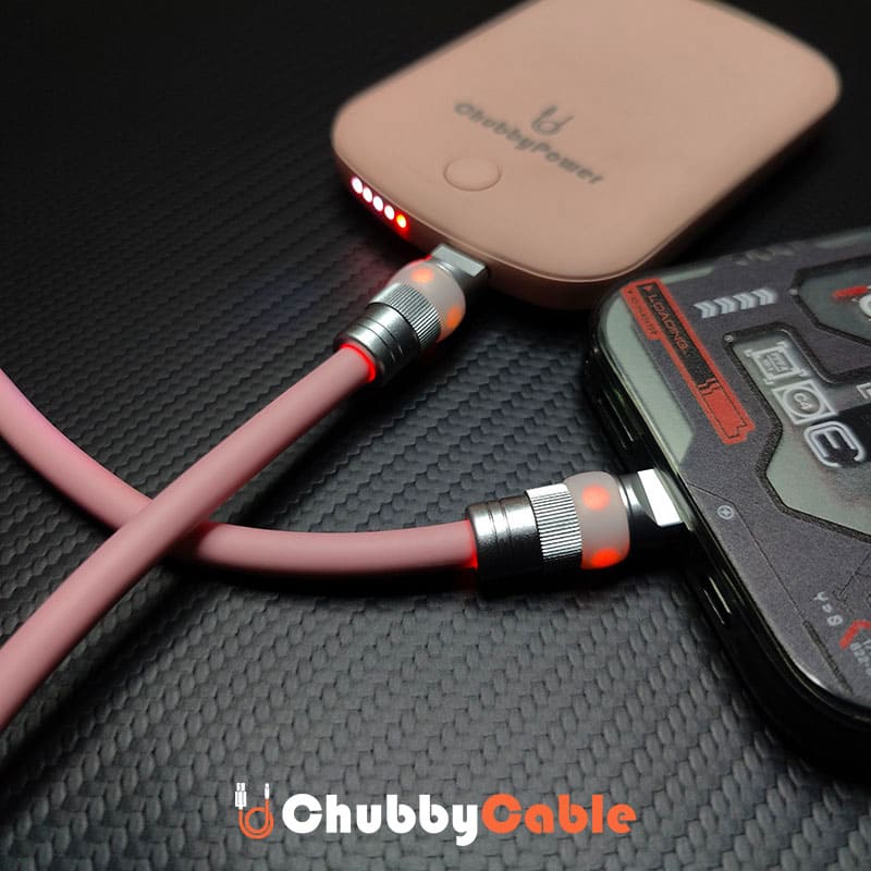 "Chubby" Spring Fast Charge Cable