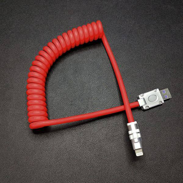 "Chubby" Spring Fast Charge Cable