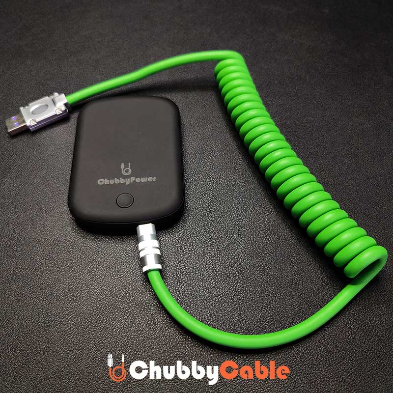 "Chubby" Spring Fast Charge Cable