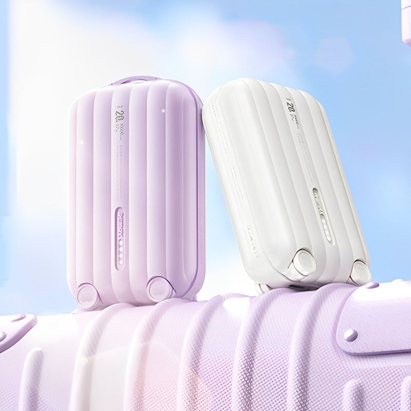 “Chubby” Suitcase Design 10000mAh Portable Power Bank