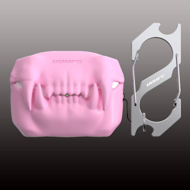 "Chubby" Tiger Teeth Airpods Silicone Protective Case