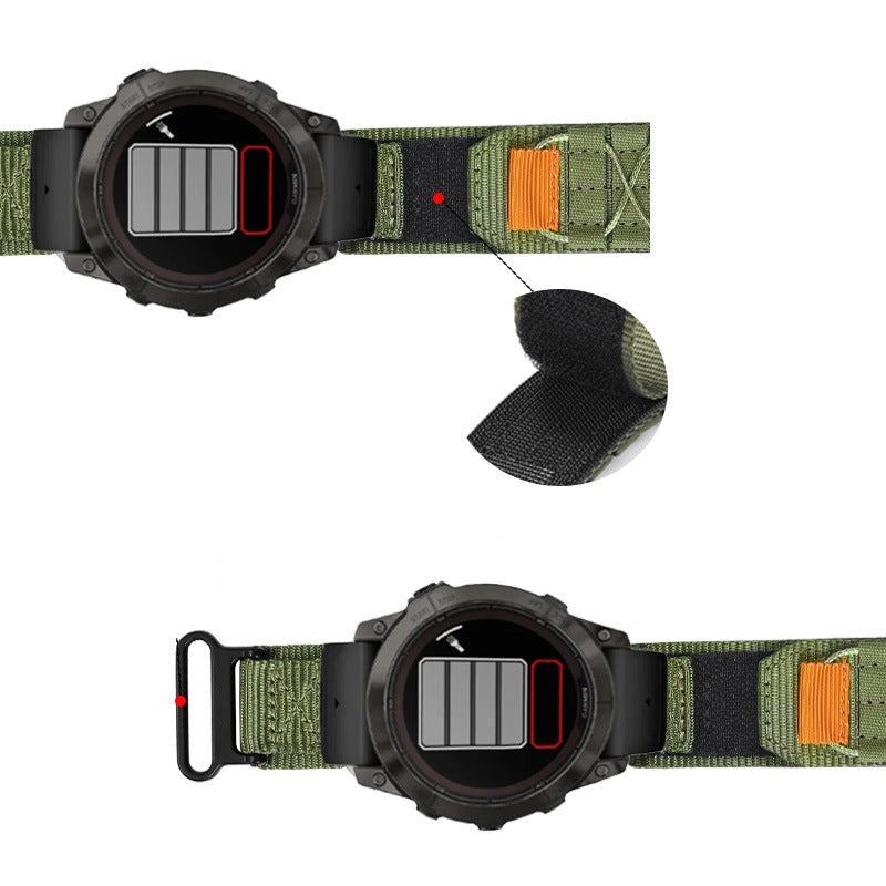 Climbing Nylon Quick Release Band For Garmin Watch