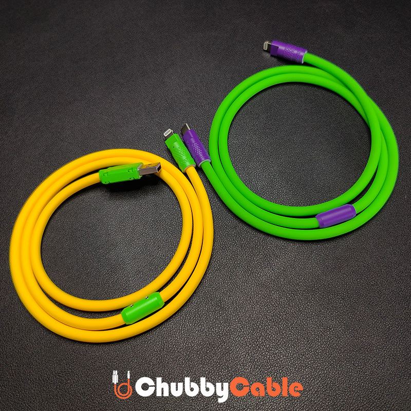 "Color Block Chubby" 120W Fast Charging Cable