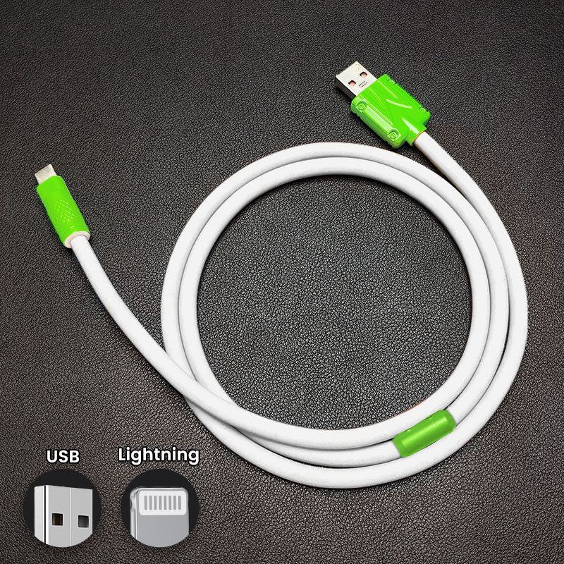 "Color Block Chubby" 120W Fast Charging Cable