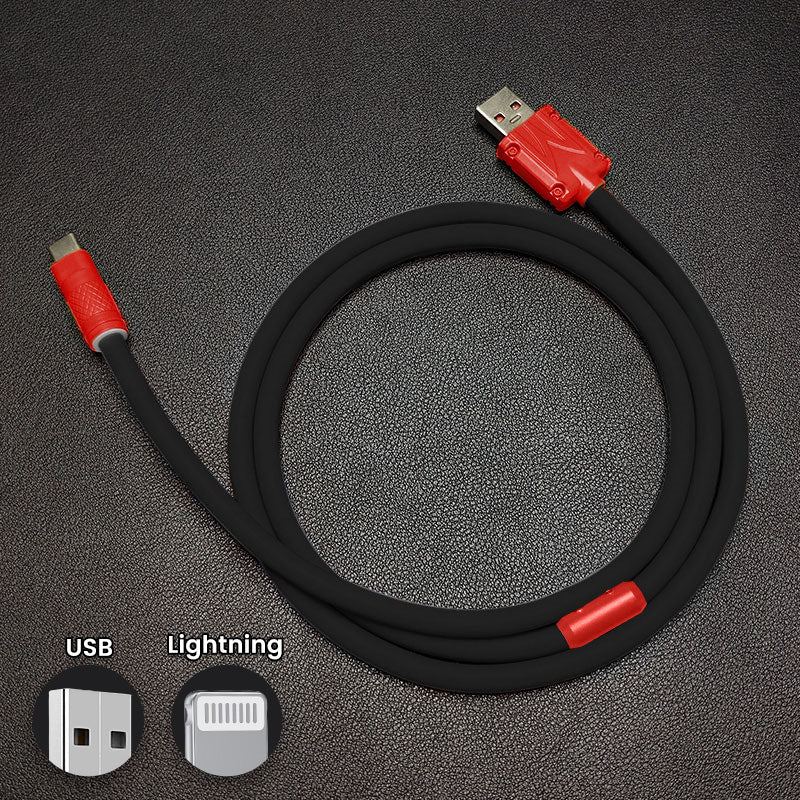 "Color Block Chubby" 120W Fast Charging Cable