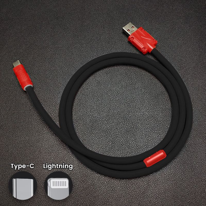 "Color Block Chubby" 120W Fast Charging Cable