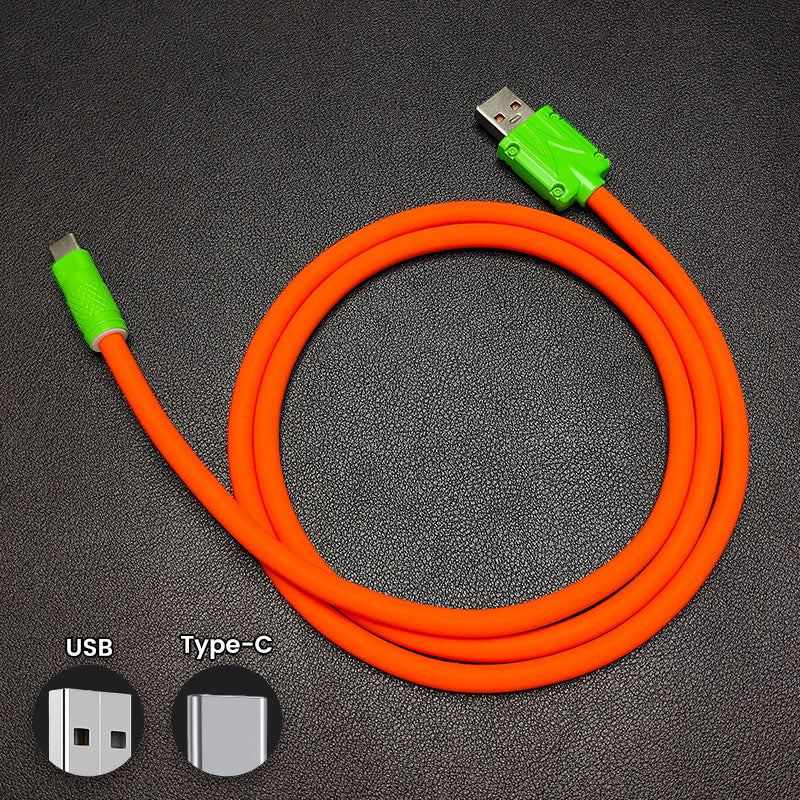 "Color Block Chubby" 120W Fast Charging Cable