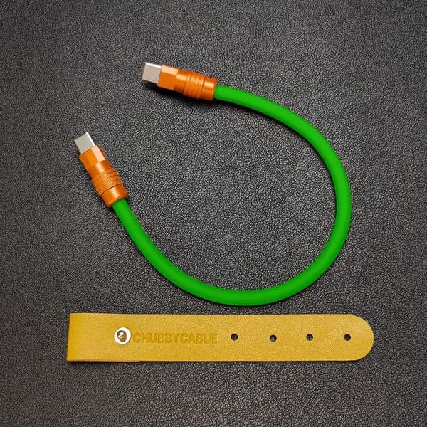 "Color Block Chubby" Power Bank Friendly Cable