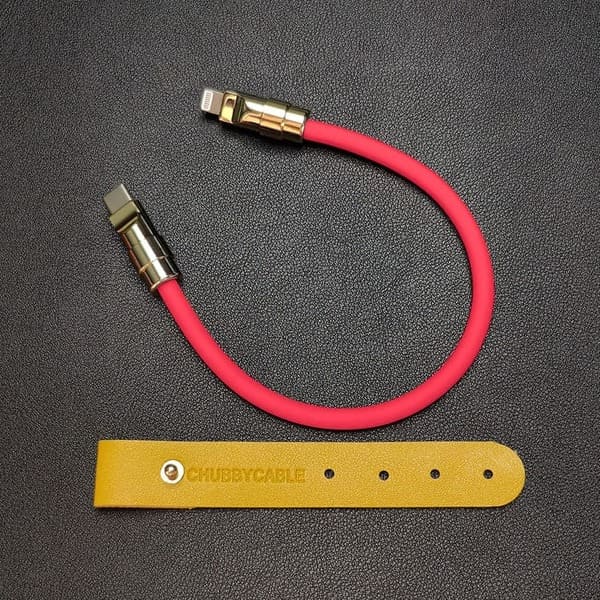 "Color Block Chubby" Power Bank Friendly Cable