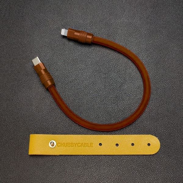 "Color Block Chubby" Power Bank Friendly Cable