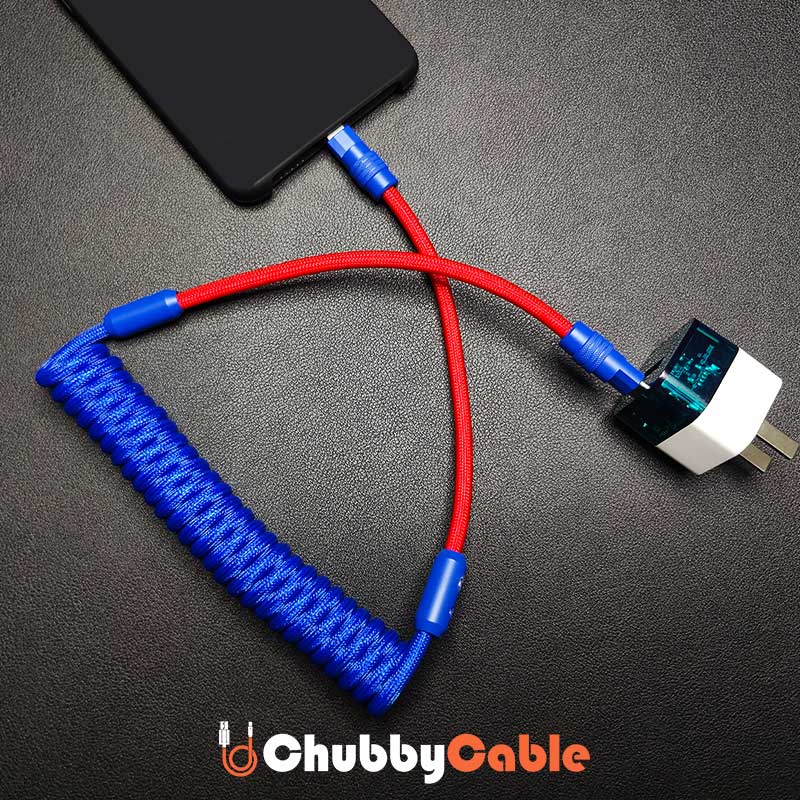 "Colorblock Chubby" New Spring Charge Cable