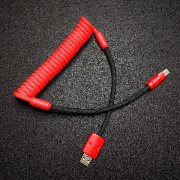 "Colorblock Chubby" New Spring Charge Cable