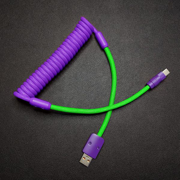 "Colorblock Chubby" New Spring Charge Cable