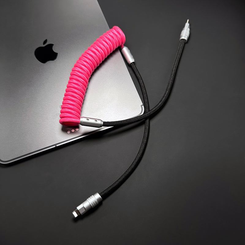 "Colorblock Chubby" Spring Charge Cable