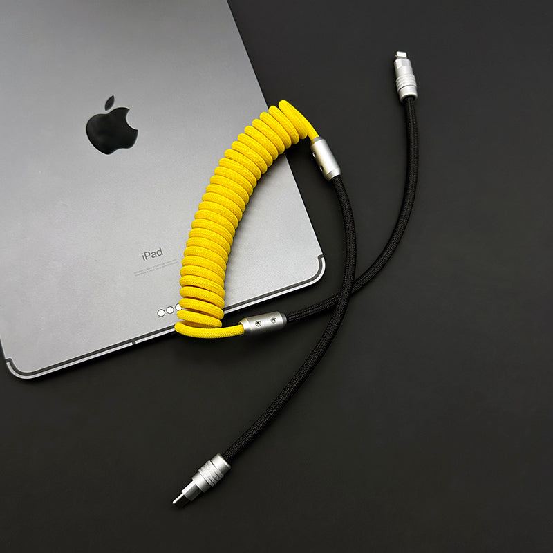 "Colorblock Chubby" Spring Charge Cable