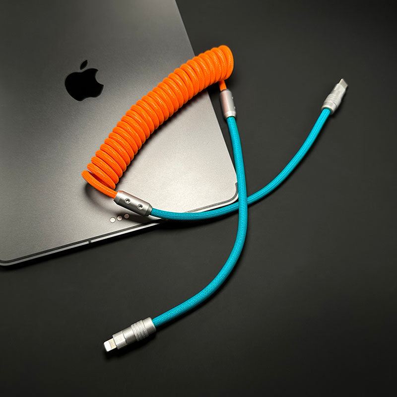 "Colorblock Chubby" Spring Charge Cable