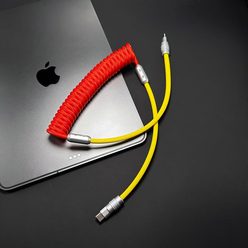 "Colorblock Chubby" Spring Charge Cable