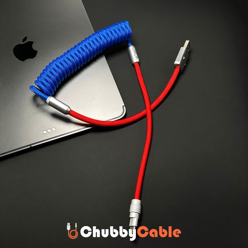 "Colorblock Chubby" Spring Charge Cable