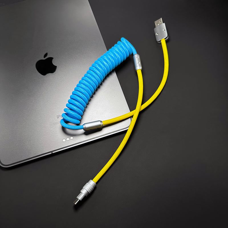 "Colorblock Chubby" Spring Charge Cable