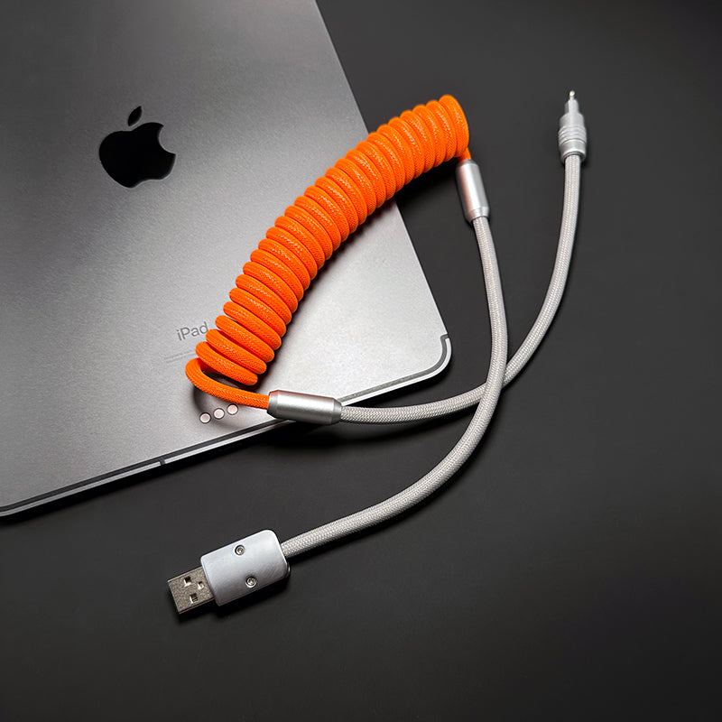 "Colorblock Chubby" Spring Charge Cable