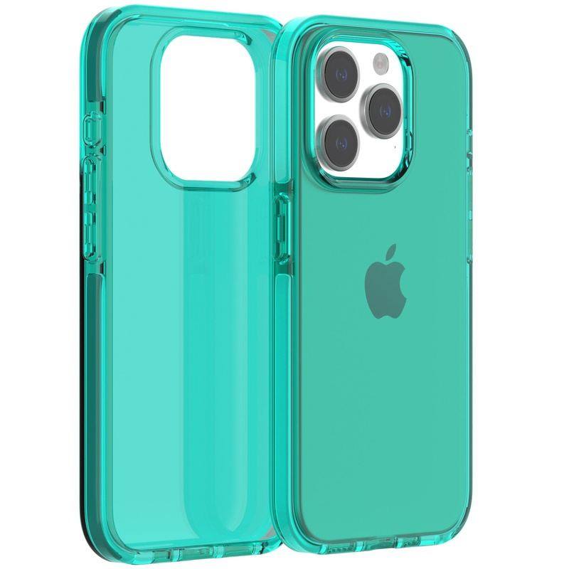 Colorful Transparent Shockproof Full Coverage iPhone Case