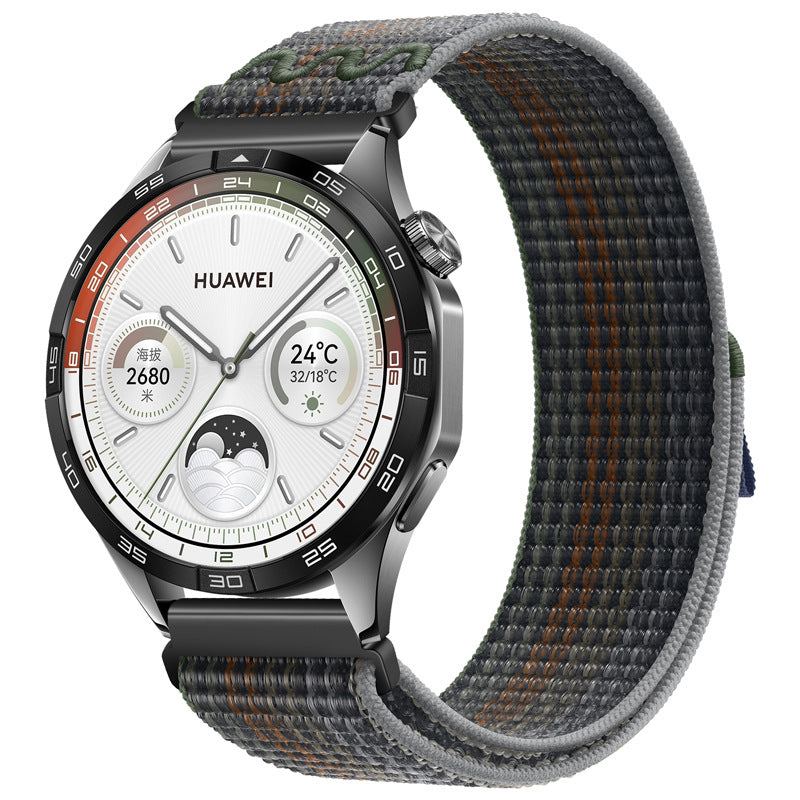 Colourful Breathable Nylon Strap For Samsung/Garmin/Others