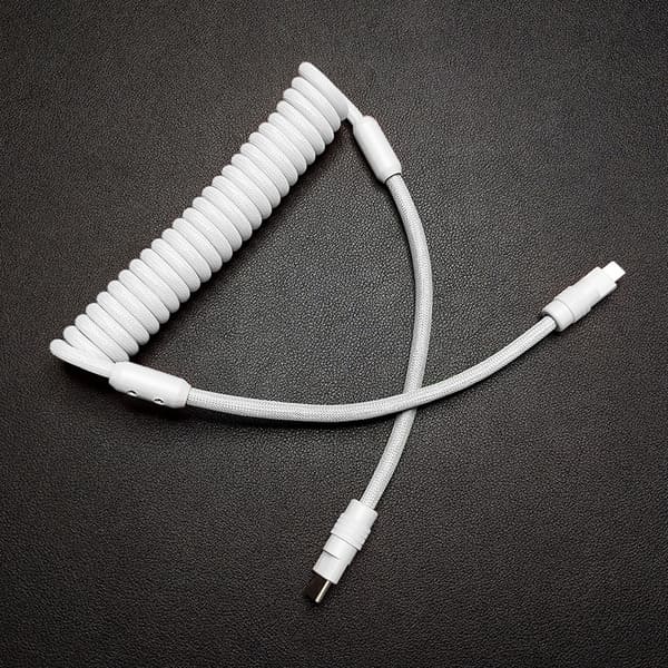 "Curly Chubby" New Spring Charge Cable