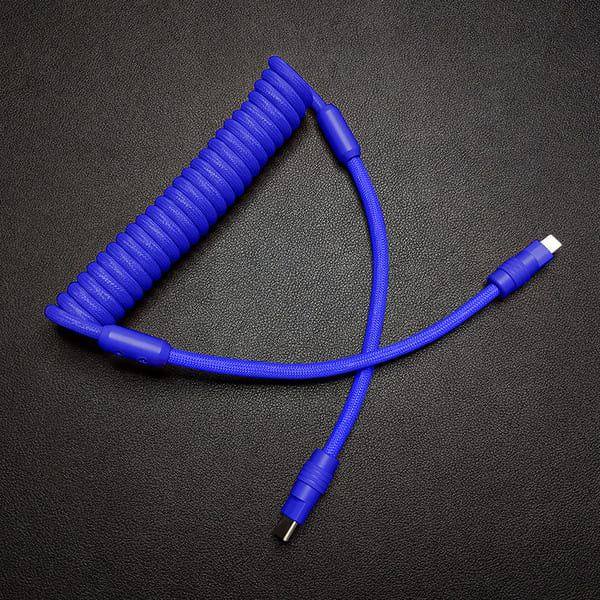 "Curly Chubby" New Spring Charge Cable