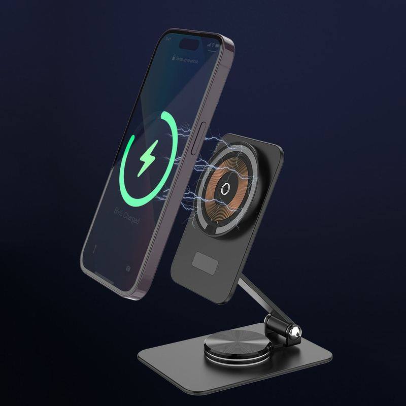 "Cyber" Magnetic Magsafe Wireless Charging Phone Stand