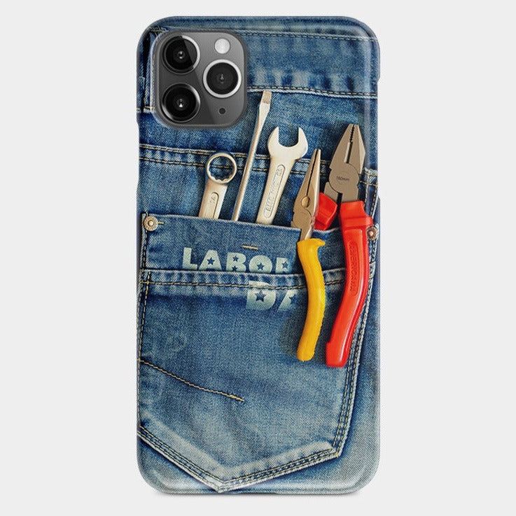 Denim Creative Hard Matte Phone Case