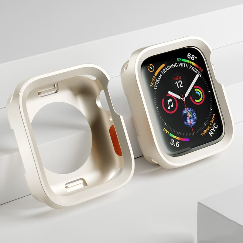 Electroplated TPU Half-Pack Protective Case For Apple Watch