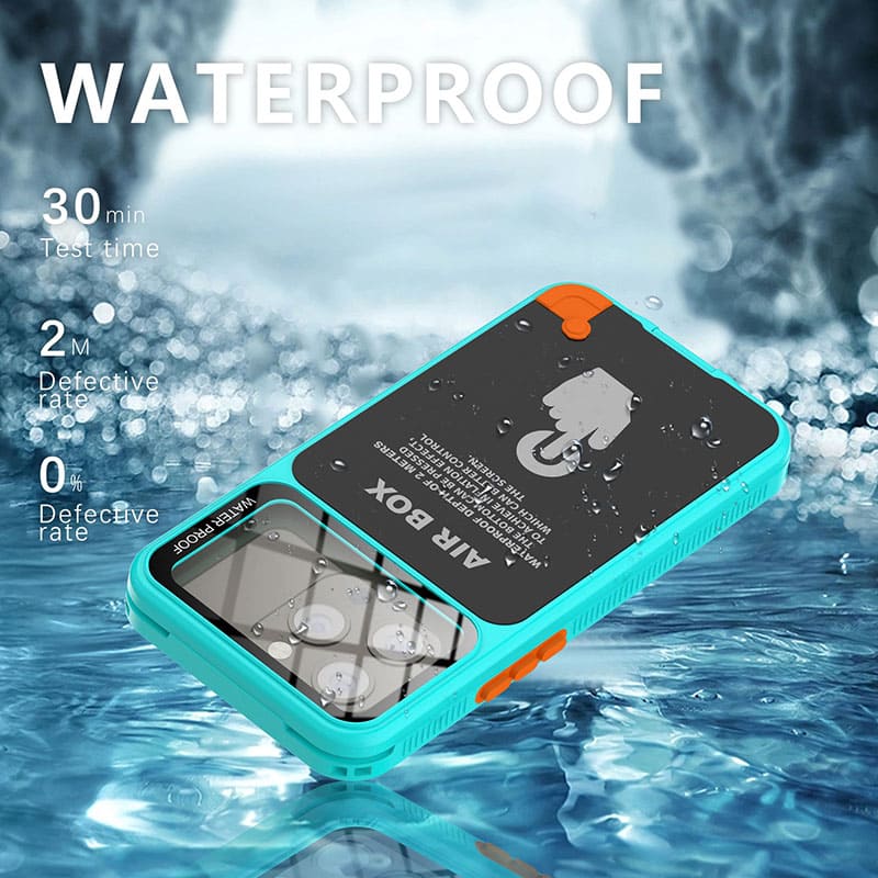 "Extreme Protection" Fully Sealed Waterproof & Drop-Proof iPhone Case