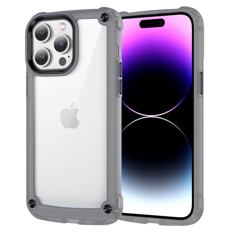 Full Cover Transparent Hard Shell Protective Case - Quad Airbag Drop Protection