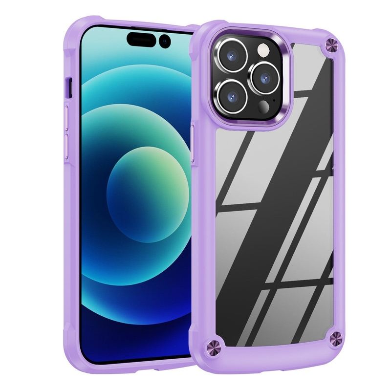 Full Cover Transparent Hard Shell Protective Case - Quad Airbag Drop Protection