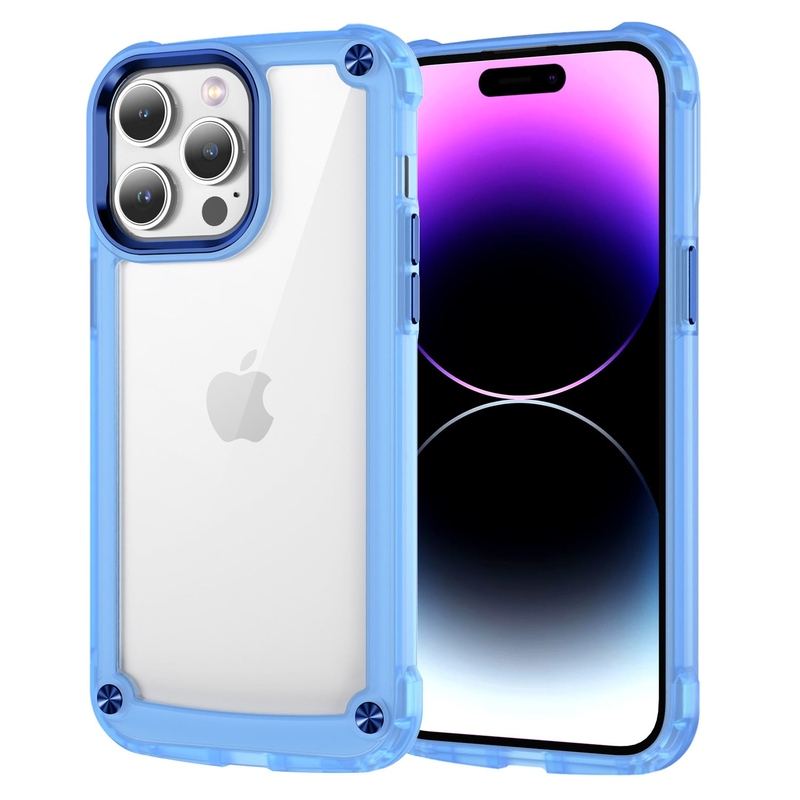 Full Cover Transparent Hard Shell Protective Case - Quad Airbag Drop Protection