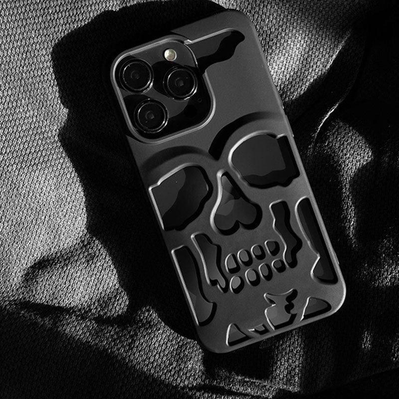 "Halloween & Dark Punk" Skull Colorful Heat Dissipation iPhone Case