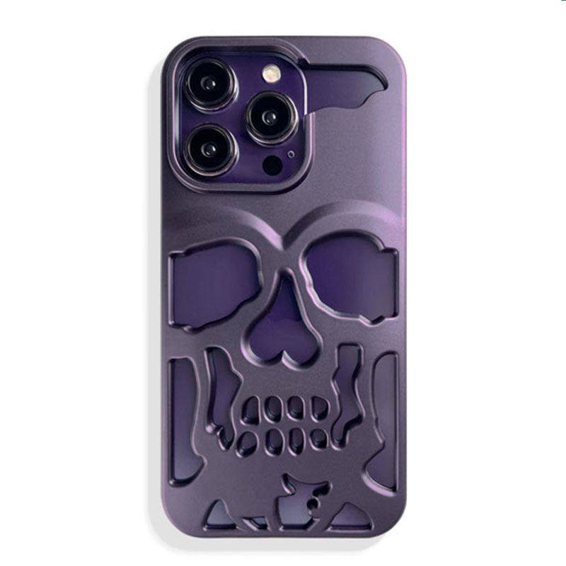 "Halloween & Dark Punk" Skull Colorful Heat Dissipation iPhone Case