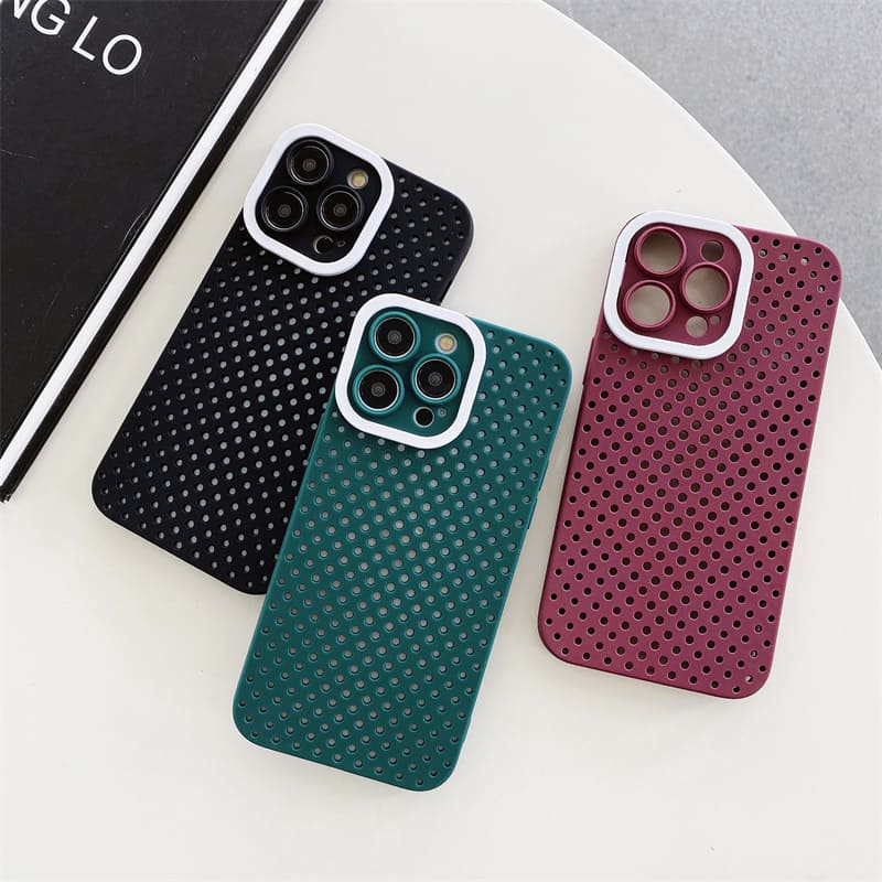 Heat Dissipation Soft Silicone iPhone Case