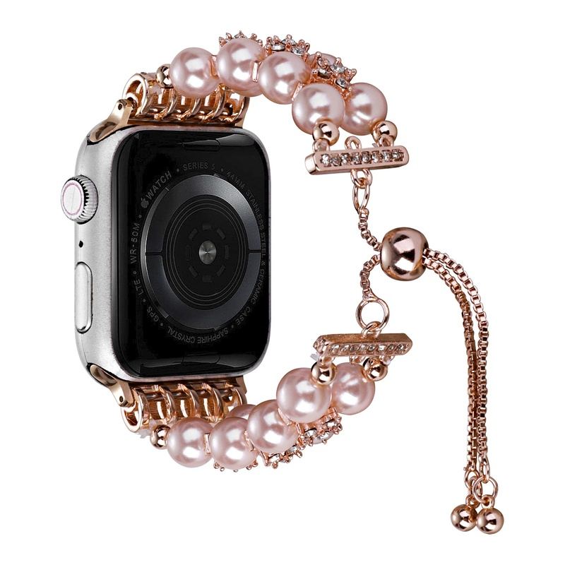 High-End Pearl Chain Band For Apple Watch