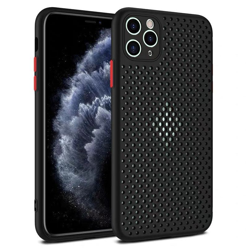 Honeycomb Hollow Heat Dissipation Soft Case For iphone