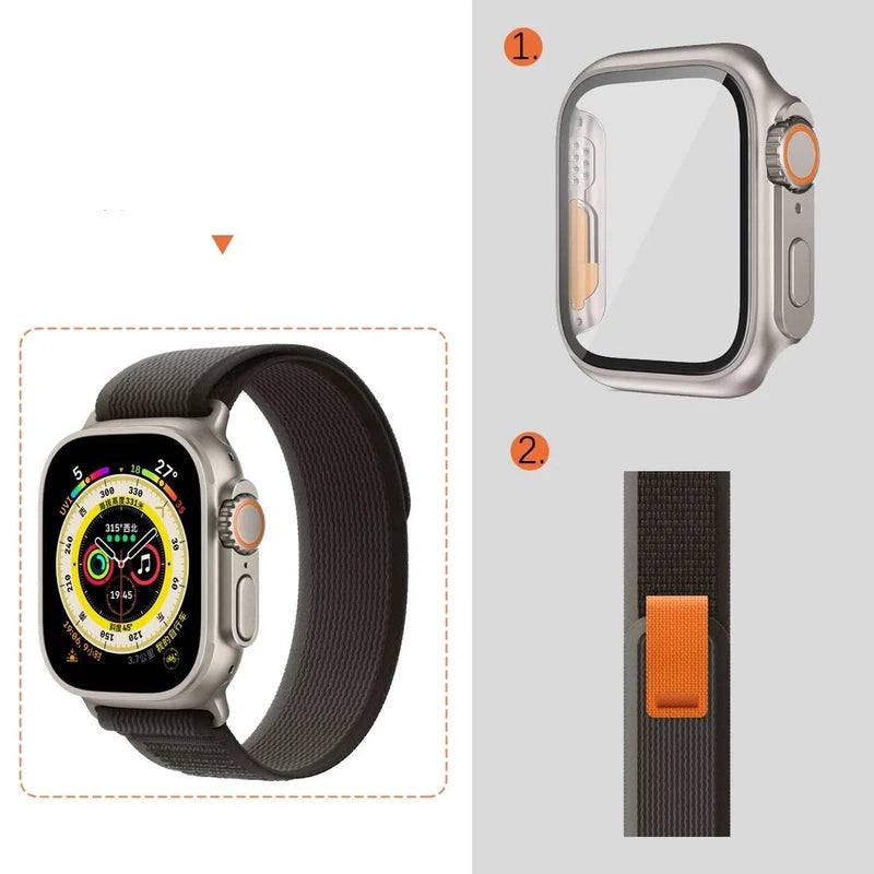 "Instant Ultra Transformation" All-inclusive Protection For Apple Watch - Protective Case & Strap