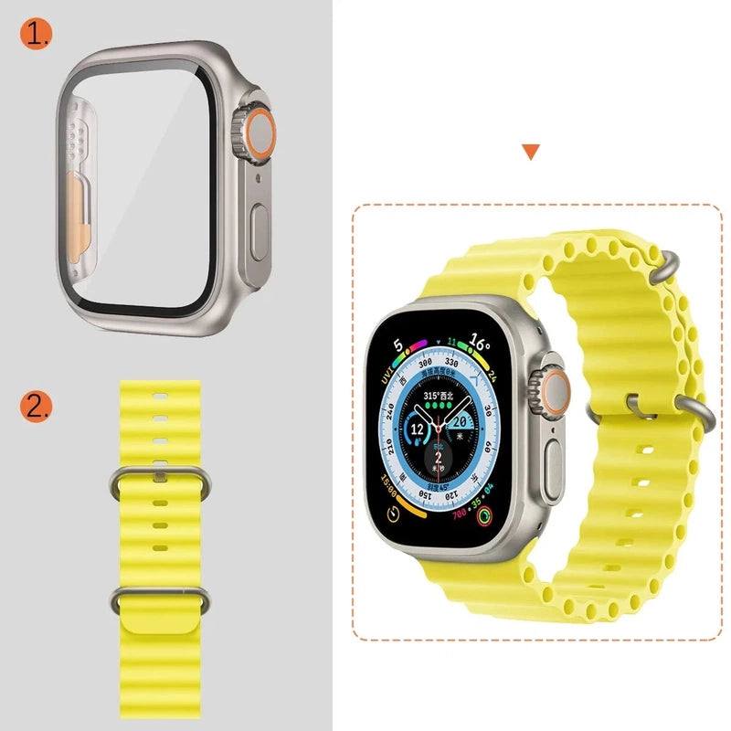 "Instant Ultra Transformation" All-inclusive Protection For Apple Watch - Protective Case & Strap