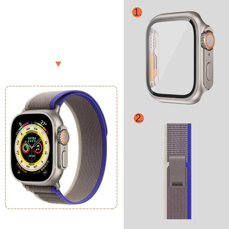 "Instant Ultra Transformation" All-inclusive Protection For Apple Watch - Protective Case & Strap