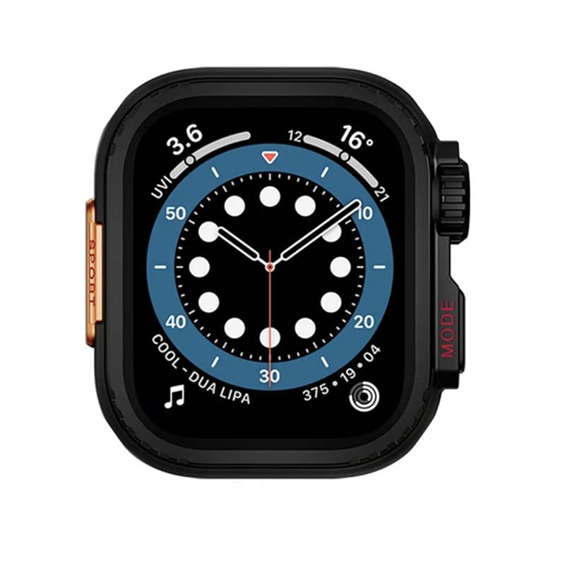 "Instant Ultra Transformation" One-Piece Alloy Bezel Case for Apple Watch