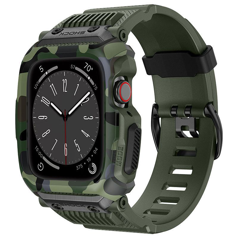 "Interstellar Camouflage" Tpu Integrated Watch Band For Apple Watch